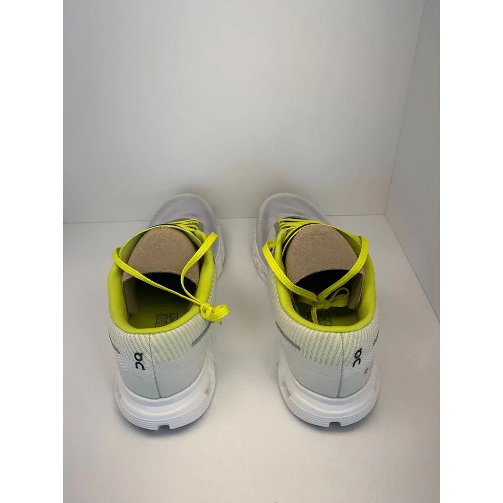 On Running‎ Cloud 5 Push Men's Running Shoes White Yellow Size 12.5